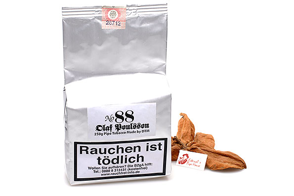 Olaf Poulsson No. 88 Pfeifentabak 250g Sparpaket  Olaf Poulsson No. 88 Pfeifentabak 250g Sparpaket